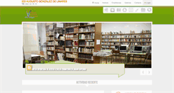 Desktop Screenshot of iesaglinares.com